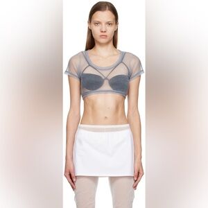 Maryam Nassir Zadeh Joni Crop Top NWOT